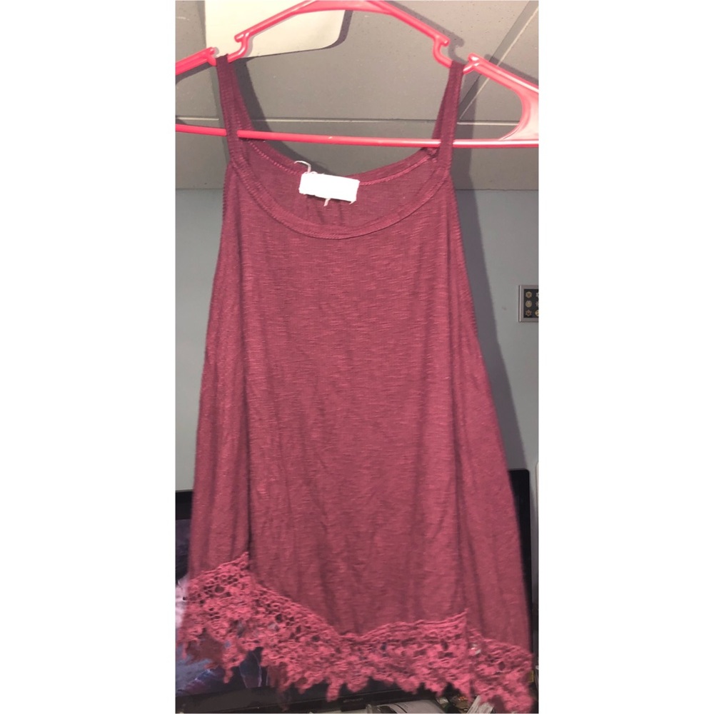 ****SOLD****Pink Rose Tank